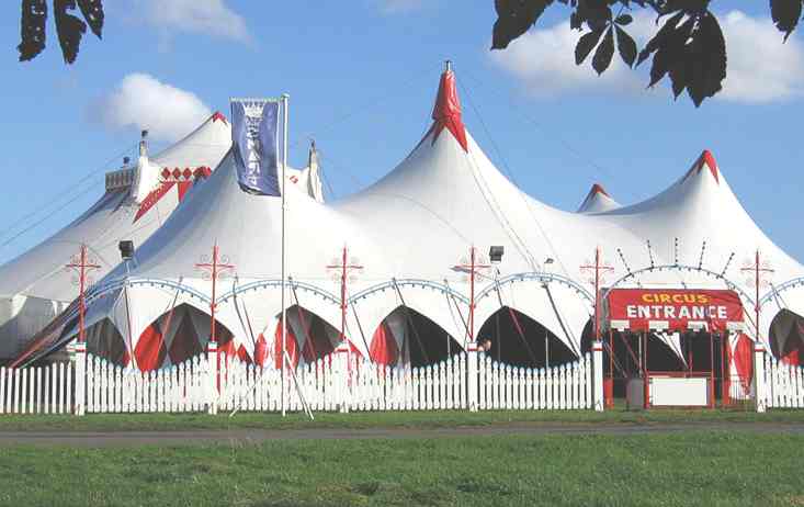Billy Smart Circus Tent